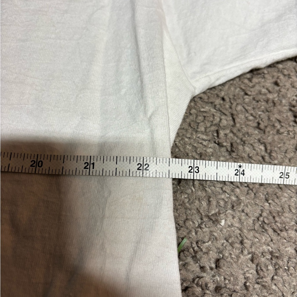 Fruit of the Loom White Men's Tee with Graphic - Picture 5 of 5